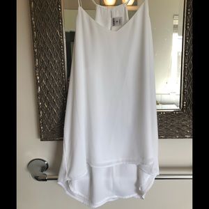 White/cream color Express Barcelona romantic tank